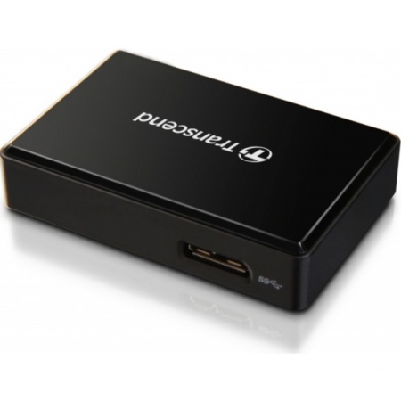 Картридер USB 3.2 Transcend TS-RDF8K2, microSD/SD/CF, черный