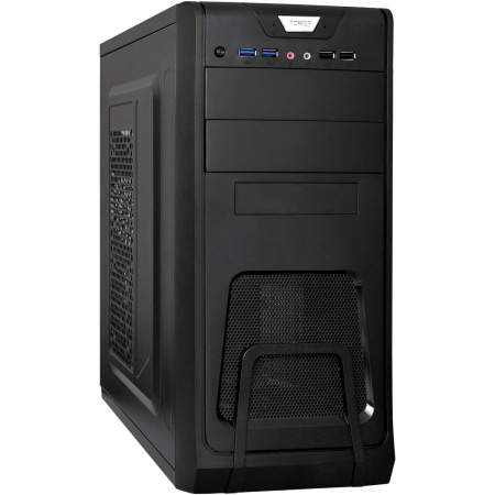 Корпус Minitower ExeGate CP-603-CP500 Black (ATX, БП CP500 с вент. 8см, 2*USB+2*USB3.0, audio) EX278393RUS