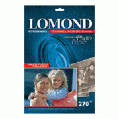 Бумага А4 Lomond для струйного принтера (270 г/м2) 20л. сатин  (1106200)