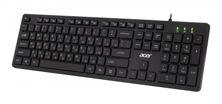 Клавиатура Acer OKW122 USB, 1.5 м, черный (ZL.KBDEE.00C)