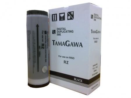 Краска RISO RZ/EZ/SF черная, 1000 мл., (S-4253E) TAMAGAWA (совместимая)