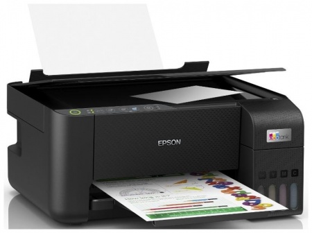 МФУ Epson L3250 (A4, стр.принтер/копир/сканер, 4 цв., 33/15 стр/мин, 5760х1440dpi, USB, Wi-Fi)