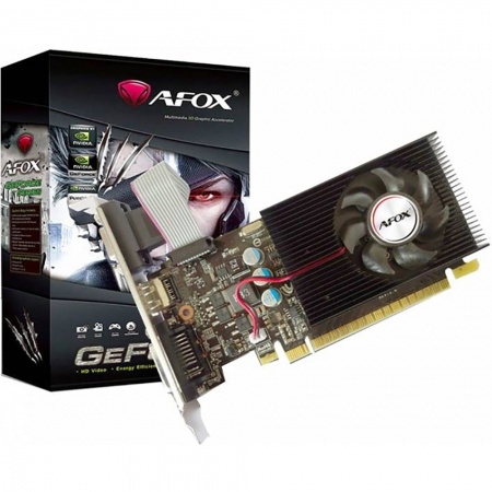 Видеокарта 4Gb PCI-E, GDDR3, AFOX GeForce GT730 (GT730/128bit/DVI/HDMI/VGA) AF730-4096D3L6