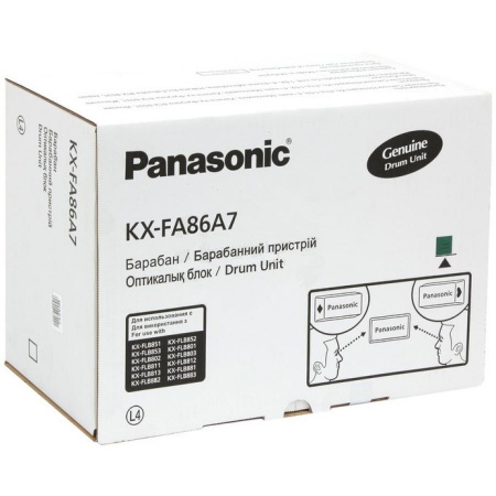 Драм картридж (оптический блок) KX-FA86A  для Panasonic KX-FLB813/853 (10 000 стр.)