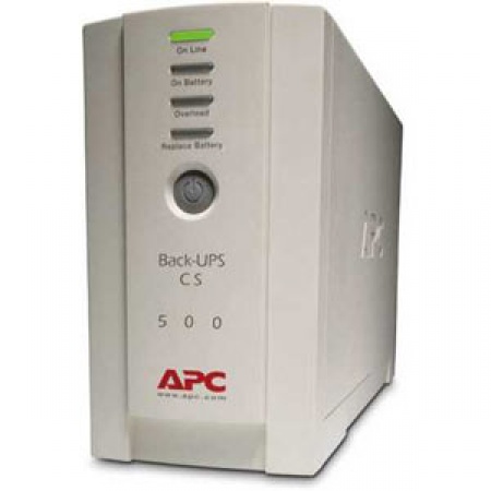 Источник бесперебойного питания APC Back-UPS BK500EI 300Вт 500ВА бежевый