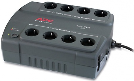 Источник бесперебойного питания APC Back-UPS BE400-RS 240Вт 400ВА черный