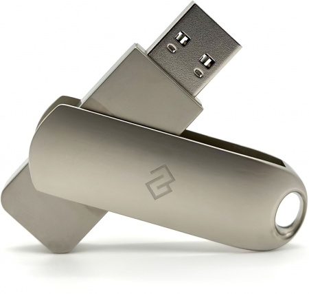 Память Flash Drive 64Gb USB 3.0 Digma DRIVE3 (DGFUM064A30SR) серебристый