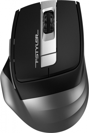 Мышь беспроводная A4Tech Fstyler FB35 USB/Bluetooth, 2000dpi, до 10 м, д/ноутбуков, серый (6but)