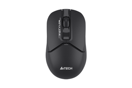 Мышь беспроводная A4Tech Fstyler FB12 USB/Bluetooth, 1200dpi, до 10 м, черный (3but)