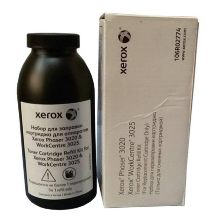 Тонер Xerox WC 3025/Phaser 3020 (106R02774),1,5К, чёрный ,оригинал
