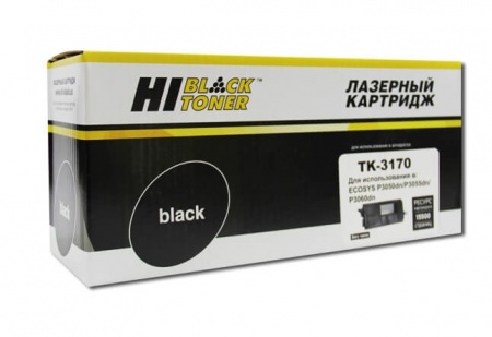 Тонер-картридж Kyocera ECOSYS P3050 (TK-3170) + чип, 15 500 копий, Hi-Black