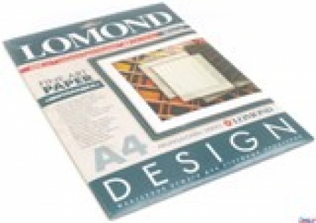 Бумага A4 Lomond  (0920041) 10л. 200гр./м2, Глянцевая  с фактурой тонкого льняного полотна