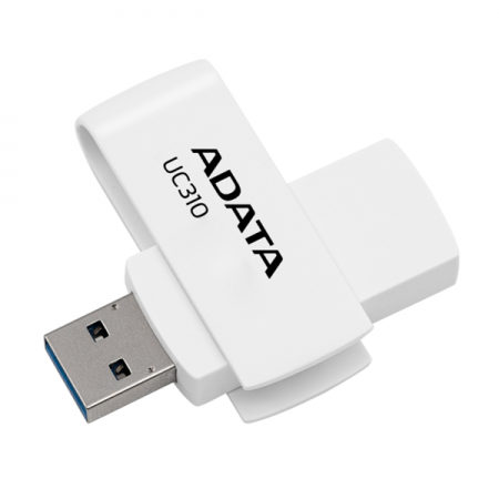 Память Flash Drive 64Gb USB 3.2 A-DATA UC310 (UC310-64G-RWH) белый
