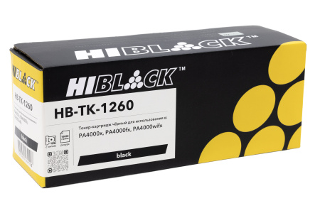 Тонер-картридж Kyocera TK-1260, PA4000x/PA4000wx, 10 000 стр., Hi-Black
