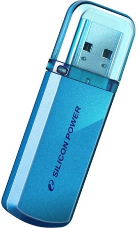 Память Flash Drive 64Gb USB 2.0 Silicon Power Helios 101 (SP064GBUF2101V1B) Blue