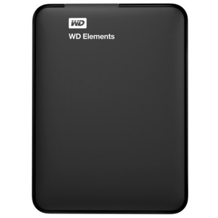 Внешний диск HDD 1TB WD (WDBUZG0010BBK-WESN) Elements Portable, 2.5