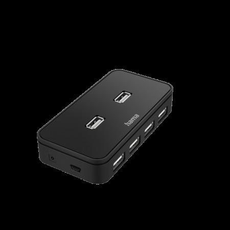 Разветвитель USB-хаб Hama Active1 7 портов, USB 2.0