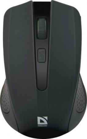 Мышь беспроводная Defender ACCURA MM-935 <USB, 1600 dpi, до 10 м, оптическая, Black> 52935