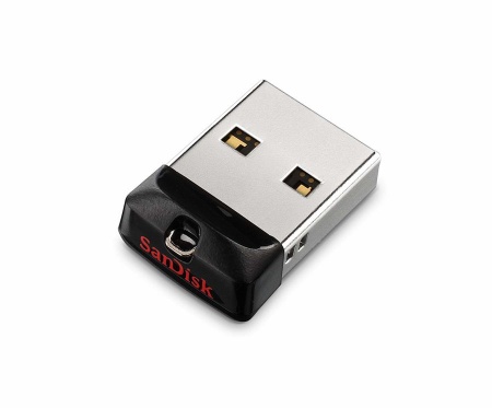 Память Flash Drive 32Gb USB 2.0 SanDisk Cruzer Fit <SDCZ33-032G-B35>, black