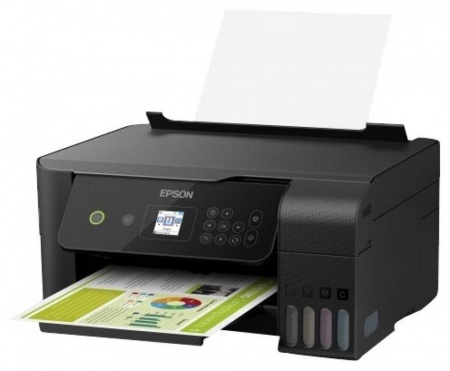 МФУ Epson L3160 (A4, стр.принтер/копир/сканер, 4 цв., 10/5 стр/мин, 5760х1440dpi, USB)