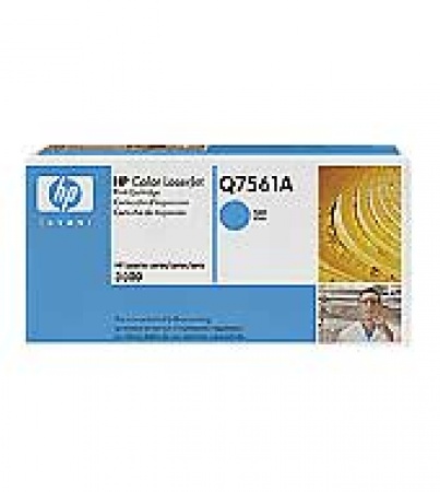Картридж HP Q7561A, CLJ 2700/3000 Cyan, оригинал 3500 стр.
