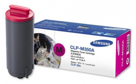Картридж Samsung CLP-M350A, для CLP-350N, CLP-351NK, CLP-351NKG, (2000 стр.) magenta