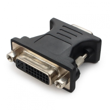 Переходник VGA-DVI-I 15M/25F Cablexpert (A-VGAM-DVIF-01)