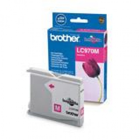 Картридж Brother DCP-135/150MFC-235/260, 350 стр. Magenta, LC970M