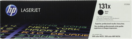 Картридж HP CF210X, LaserJet Pro 200 M251/MFP M276, черный, оригинал 2400 стр.