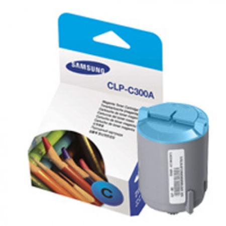 Картридж Samsung CLP-C300A, для CLP-300/CLP-300N/CLX-2160/CLX-2160N/CLX-3160 (1000 стр.), cyan