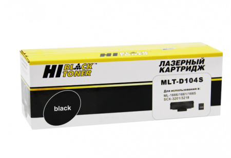 Картридж Samsung MLT-D104S для ML-1660/1665/SCX-3200/3205, 1 500 копий, совместимый, Hi-Black