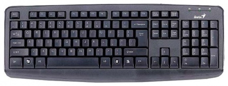 Клавиатура проводная Genius KB-110X <USB, Black>