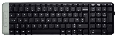 Клавиатура беспроводная Logitech K230 /920-003348/ <USB, 10 м, Black>