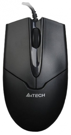 Мышь проводная A4Tech OP-550NU USB, 1000 dpi, 1.8 м, Black