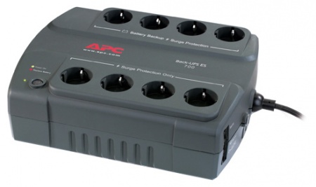Источник бесперебойного питания APC Back-UPS ES BE700G-RS 405Вт 700ВА черный