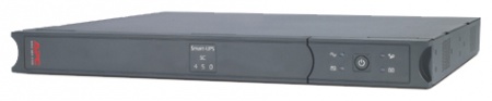 Источник бесперебойного питания APC Smart-UPS SC SC450RMI1U 280Вт 450ВА черный