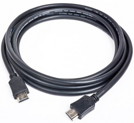 Кабель HDMI Gembird/Cablexpert 3 м, 19M/19M v2.0 позол.разъемы, экран (CC-HDMI4-10) черный