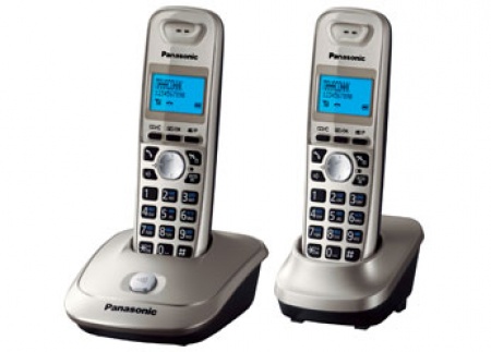 Радиотелефон Panasonic KX-TG2512 RUN, АОН, спикерфон, эко режим, время/дата, дополнительная трубка