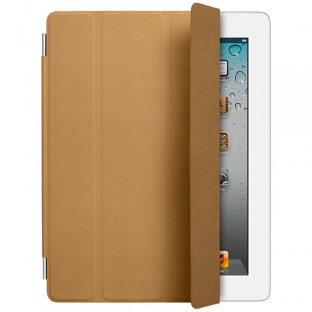 Чехол Apple для iPad Smart Cover Leather Tan кожа и микрофибра MD302ZM/A