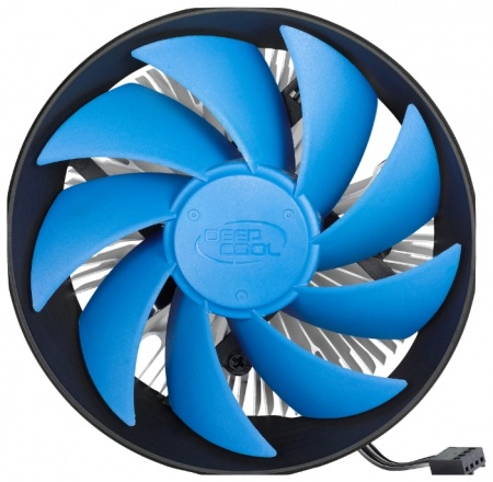 Вентилятор для процессора DEEPCOOL GAMMA ARCHER PRO (1150/1155/1156/AM2/AM2+/AM3/AM3+/FM1/S754/S939/S940, Al+Cu, 21dB, 110W, скоба)