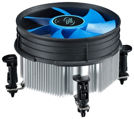 Вентилятор для процессора DEEPCOOL THETA 21 PWM (1150/1155/1156, Al, 26dB, 95W, клипсы)