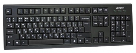 Клавиатура проводная A4Tech KR-85 (USB, Black)