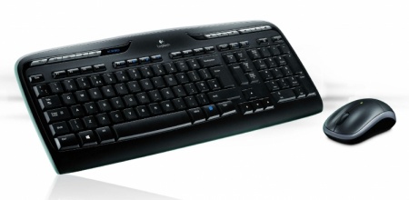 Комплект клавиатура + мышь беспроводной Logitech MK330 /920-003995/ <USB, 10 м, Black>