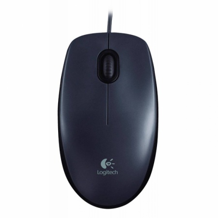 Мышь проводная Logitech M90 <USB, 1000 dpi, Black> (910-001795/910-001794/910-001793)