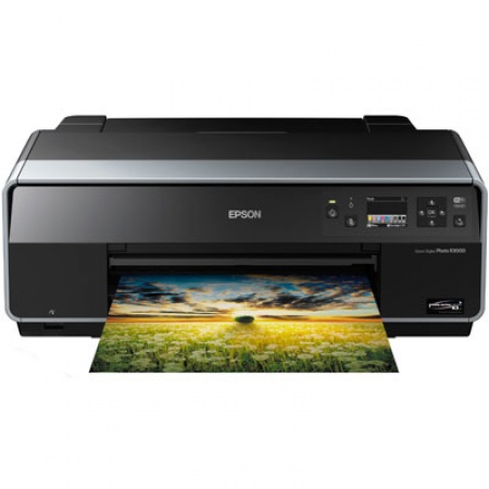 Принтер Epson Stylus Photo R3000 (A3, скорость цв. печати А3-195 сек., 5760x1440 dpi., USB 2.0, Wi-Fi, сеть, печать на CD/DVD)