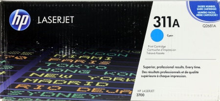 Картридж HP Q2681A, CLJ 3700 Cyan, оригинал 6000 страниц