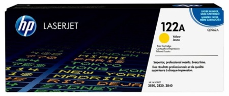 Картридж HP Q3962A, CLJ 2550/2820/2840 Yellow, оригинал 4000 страниц