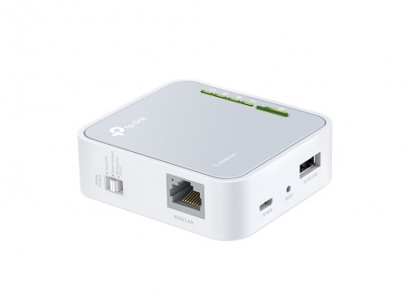 Маршрутизатор TP-Link TL-WR902AC (1x100Мбит/с, 2.4+5ГГц, 1хUSB 2.0) белый