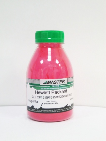 Тонер HP CLJ CP1215/1515/1525/CM1312/1415/Pro 200 M251n/M276/Canon LBP505, (Master), 40 гр., красный