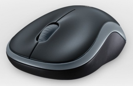 Мышь беспроводная Logitech M185 <USB, 1000 dpi, Black> (910-002238)